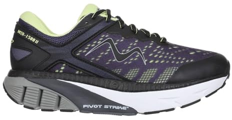 MBT MTR-1500 II Lace UP Zapatillas Running para Mujer | Calzado fisiológico, suela balancín, ergonómico, cómodo, amortiguación