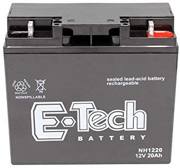 SECURA 1x Gel-Batterie 12V 20Ah kompatibel mit SOLO Rasenmäher, u.a. 570H | 557 | 558 | 563 | 575 | HYDRO