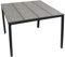 Kynast Gartentisch Aluminium 90 x 90 cm Nonwood anthrazit/hellgrau, 613-401577