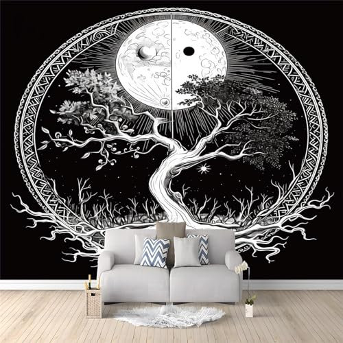 photo murale papier peint 400 x 280 cm décoration intissé tableaux poster muraux tapisserie Arbre de la vie panoramique chambre paysage déco salon maison décorative tenture appartement