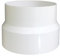 JSIXASO Connecteur de Réduction pour Système de Ventilation - 100mm à 150mm Raccord Réducteur pour Tuyau de Ventilation (100mm à 150mm)