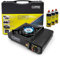 Hornillo de Camping Portátil Clipper + 3 Cartuchos de Gas de 400ml - Compacto, con Maletín de Transporte - Ideal para Acampada