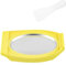 Breeshy Sartén para máquina de helados, multifuncional, para platos fríos y dulces, heladera enrollada, yogur congelado casero, helado, verde