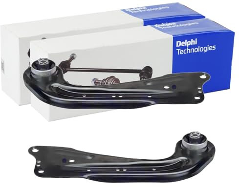 2X DELPHI Querlenker hinten AUßEN unten rechts links vorne passend für A1