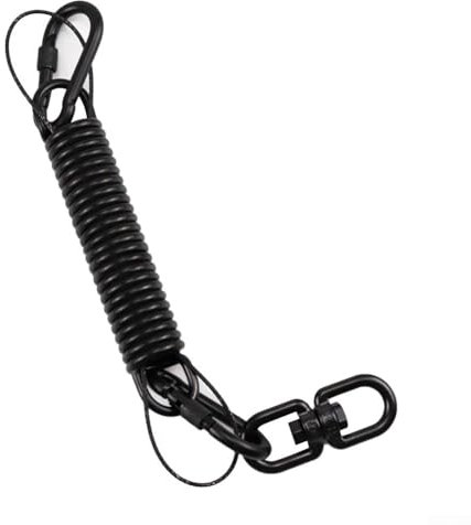 Besttoolifes Swing Spring, Heavy Duty Swing Spring Kit,1pc Protect Stretch Spring Swing Sandbags Chair Shock Absorber Spring Tool with Steel Wire Double Protection