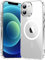 Temdan for iPhone 12 Mini Case Clear, [Compatible with Magsafe][Anti-Yellowing][Military-Grade Protection] Shockproof Slim Phone Case for iPhone 12 Mini 5.4 inch, Clear