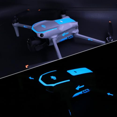 Drohne Leuchtende Aufkleber für DJI Air 3S Glow in the Dark Film Cool Sticker Selfie Drone Traversing Machine
