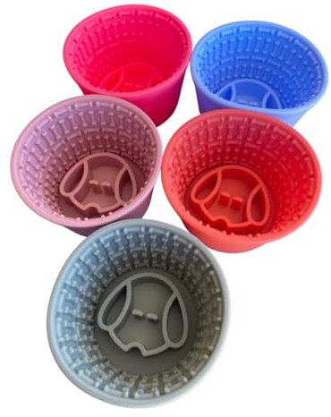 Lickpot, Slow Feeder Bowl for Dogs, Lick Bowl, Enrichment Bowl (Sage Green)