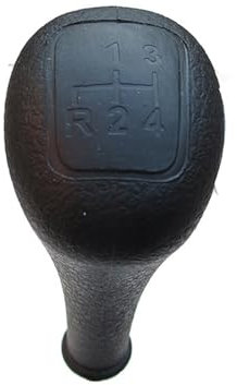 Schaltsack Schaltmanschette Schaltknauf Gang 4-Gang-5-Gang-Auto-Schaltknauf Auto-Schaltknauf Auto-Handhebel-Schaltknauf Für Benz Für W123 Für W124 Für W126 Für W140 Für W190 Für W201(4 Speed Black)