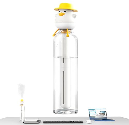 Humidificateur de brume fraîche personnelle pour chambre à coucher, bureau et voyage | Humidificateur d'air portable USB, humidificateur de bureau ultrasonique silencieux, diffuseur de brume