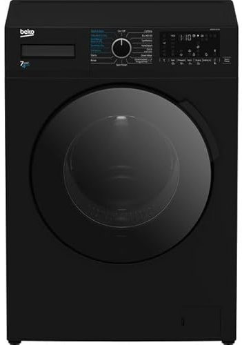 Beko 7Kg / 4Kg Washer Dryer - Black - D Rated