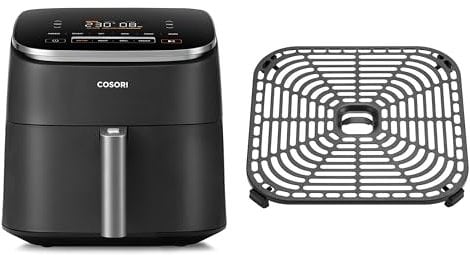 Cosori Turboblaze Heißluftfritteuse Airfryer, 9-in-1 Air Fryer XXL 6L+ Cososi TurboBlaze Heißluftfritteuse originales Backblech 6L, Cosori Zubehör für CAF-DC601-KEU Airfryer