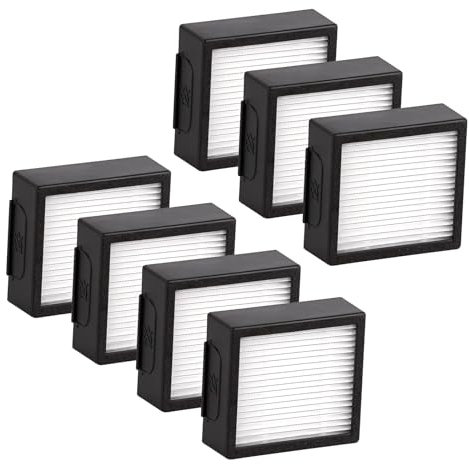 PUSHI Store (7 Pezzi) Combo j7/ j9+ Filtro ad alta efficienza compatibile con iRobot Roomba Combo j7/ Combo j7+/ Combo j9+/ Combo 10 Max Robot Sweeper Filtri Aspirapolvere Filtro Ricambi