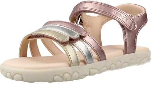 GEOX JUNIOR GIRL J SANDAL HAITI GIRL SANDALS OLD ROSE/GOLD 35_EU