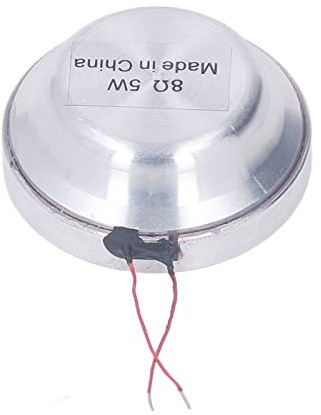 Walfront 35 Mm Interner Magnetresonanzlautsprecher Einerrichtung 85 DB 5W Vollbereich Bass -Effekt Kompaktstruktur mit Standardspezifikationen für Computer Mp3 MP4 CDs Mobiltelefone (8Ω 5W)