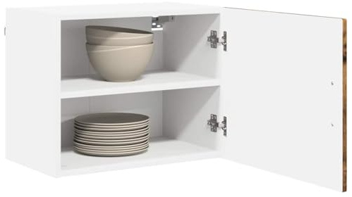 vidaXL Wandschrank Porto Altholz 50 x 31 x 40 cm Holzwerkstoff