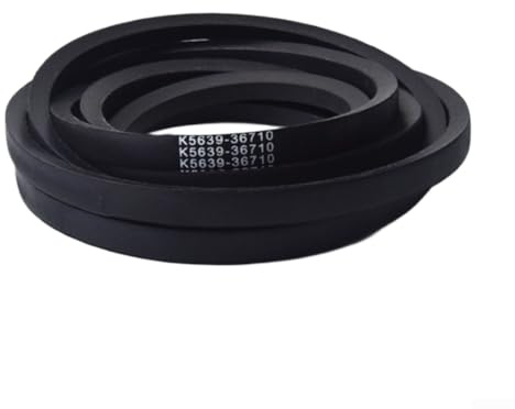 Courroie de rechange pour tondeuse à gazon K5639-36710 pour tracteur tondeuse Kubota, y compris RCK54P ZG127E 125SKH Model Series