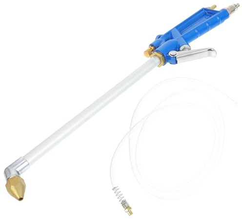 Pneumatic Engine Cleaner Air Engine Cleaning Sprayer Tool | Copper and Plastic Build, Adjustable Fluid Flow, Blowing Dust for Machinery Cleaning
