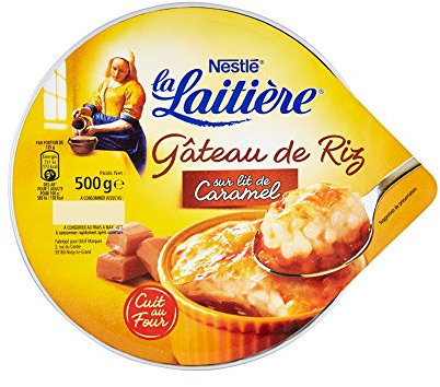 La Laitière Gâteau de Riz sur Lit de Caramel 500 g