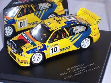 Vitesse Seat Cordoba WRC 1999 Liatti Rally Monte Carlo 1/43 Modellauto Modell Auto
