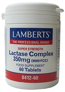 Lamberts Complejo de Lactasa 200mg - 60 Tabletas