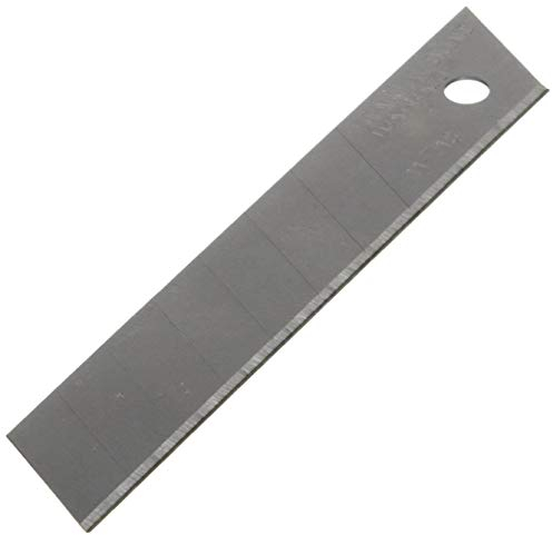 Stanley FatMax Abbrechklingen 1-11-718 (18mm, Ersatzklingen für Cuttermesser, patentierte & induktionsgehärtete Schneide, ideal zum Schneiden von Karton, Leder, Kunststoff, 10x Spender á 10 Stück)