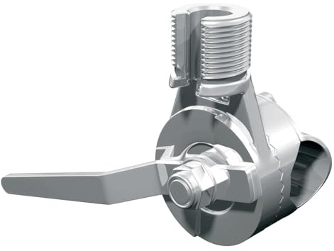 Shakespeare 4190 Stainless Steel Rachet Rail Mount - Silver, 22/25mm