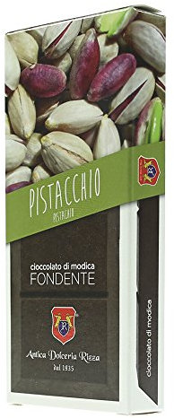 RIZZA - 3 x Cioccolato di Modica al Pistacchio 100gr.