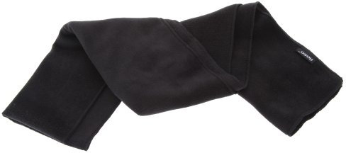 Floso® Herren Fleece-Schal/Thermo-Schal (158 x 26 cm) (Schwarz)