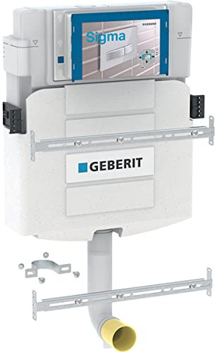 Geberit 109.304 Sigma 0.8/1.6 GPF Dual Flush Concealed Tank for Floor Mounted Toilets - N/A