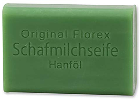 Florex Schafmilchseife Hanföl 100 g Stück Seife Naturseife Schafmilch