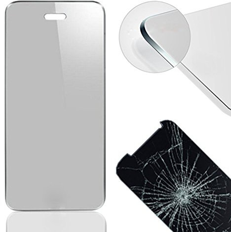 Eximmobile Protector de pantalla de cristal 9H, compatible con Apple iPhone 6 Plus/6S Plus, transparente