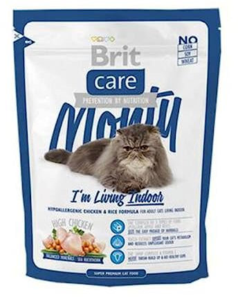Brit Care Cat Monty I'm Living Indoor Katzenfutter - 400 g