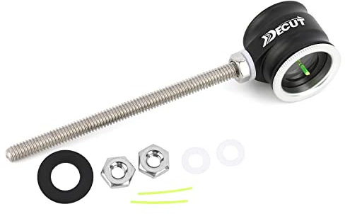 MILAEM Bogenschießen Recurve Bogenvisier Zielvisier Pin Jagdvisier Zielpunkt Bogen Viesier Pin 0,5 0,75 1,0 Glasfaserstab Jagdzubehör (Black, 0.75)