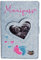 Joli Coon Mutterpasshülle Filz - Handmade Hülle Mutterpass - Geschenk zur Schwangerschaft