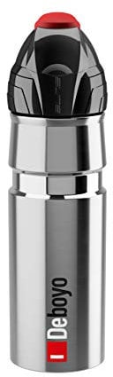 Elite Deboyo Wasserflasche, silber, 500 ml