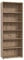 FORTE TEMPRA 2 Regal mit 5 Einlegeböden, Holzwerkstoff, Artisan Eiche Dekor, (B x H x T) 73,7 x 197,5 x 34,8 cm