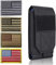 Heyqie Schwarze taktische Molle-Handy-Tasche, strapazierfähig, wasserdichte Handy-Holstertasche für iPhone 11, 12, 13 Pro Max, Samsung S22, S21, S20, A02S, weniger 6.7 Zoll Handy mit 4er-Pack atches