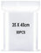 Resealable Clear Plastic Bags, Sealed Bag, Storage Bag, Press Seal Bags, Thickening and Durable, Apply to Craft Supplies, Kosmetische, Clothing Storage ect. 13.8x17.7(35x45cm) 50PCS