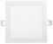 Popp® Pack x1 Placa Downlight LED Empotrable Cuadrado 20W corte de Techo 205x205mm 1800Lm Luz neutra 4000K chip No flicker LUMILEDs, para oficina,pasillos,domitorio,salón(20W 4000K)