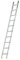 MAURER 23010655 Wolfpack Linea Profesional Escalera Aluminio 1 Tramo, 10 Peldaños. Antideslizante, Resistente, Multicolor