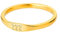 PAMTIER Damen Edelstahl Engel Nummer 777 Ring Gold Zierlich Personalisiert Numerologie Siegel Ring für Sie Größe 60