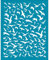 OLYCRAFT 10x12.7 cm Vogel Tonschablonen Möwe Siebdruck Für Polymer Clay Thema Sommer Nicht Klebende Siebdruckschablonen Sea Mew Mesh Transfer Schablonen Für Polymer Clay Ohrringe Schmuckherstellung