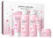 LAIKOU Hautpflege Geschenkset Frauen, 6 Stück Sakura Gesichtspflege Set, Beauty-Geschenksets, Hautpflegeset Mädchen mit Reiniger Gesichtswasser Lotion Serum Augencreme Gesichtscreme