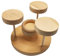 MagiDeal Wooden Teapot Warmer Tea Kettle Warmer Candle Heating Base Candle Holder Teapot Heater Coffee Warmer for Office Kitchen Tea
