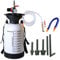 Ronyme Automotive Car Fluid Pump 5L Gear Oil Filler Tank Transfer Pump Gear Oil Pump Extractor and Dispenser Atf Filler, With Adapters