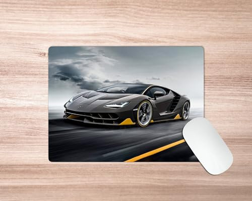 Votre Tapis de Souris Personnalisable avec Impression de Voiture Lamborguini