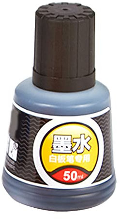 GAOSHA Tinte 1 Nachfülltinte Flasche für Büro Whiteboard Marker für löschbare Whiteboard Marker Stift blau schwarz