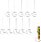 10Pcs Air Fryer Skewers, Stainless Steel Skewer Reusable Kebab Skewers Food-Grade Chicken Beef Small Standing Skewer for Air Fryer Oven Camping Campfire