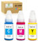 JoyPrinting Bouteille d'encre compatible GI-490 GI-590 GI-590BK GI-590C GI-590M GI-590Y Remplacement pour Canon PIXMA G1500 G1501 G1510 G2500 G2501 G2510 G3500 G3501 G35501 10 G4 500 G4510 G4511